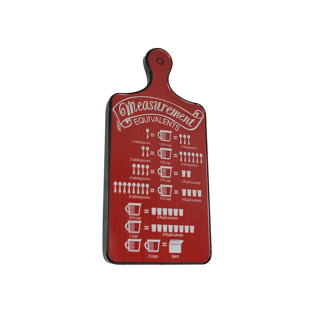 Things2Die4 Vintage Look Measurement Conversion Chart Metal Wall Hanging