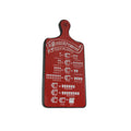 Things2Die4 Vintage Look Measurement Conversion Chart Metal Wall Hanging