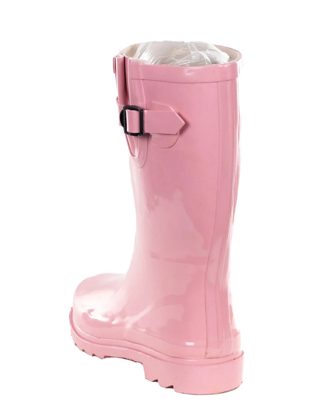 Women's Pink Mid-calf Rain Boots J412543