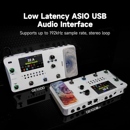 Multi-Effects Guitar Pedal with 80 Presets and Loop V4187