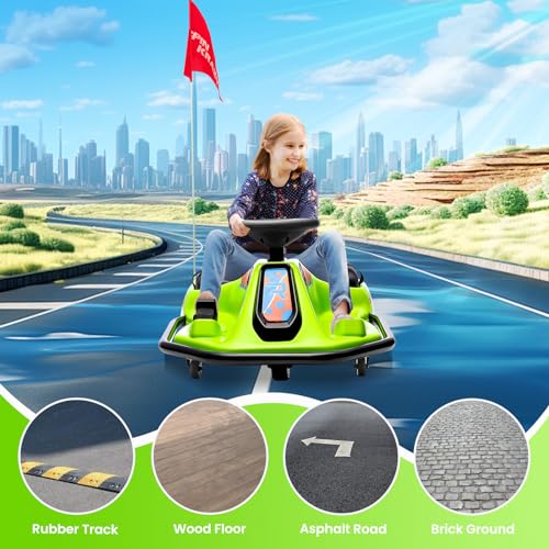 24V Electric Go Kart Drifting Car with 360° Rotation L71704