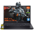 acer Nitro V 15 Gaming Laptop 15.6" FHD IPS 144Hz AMD 6-core Ryzen 5 7535HS 16GB RAM 512GB SSD GeForce RTX 4050 Backlit USB-C Win11Pro w/ICP Accessory