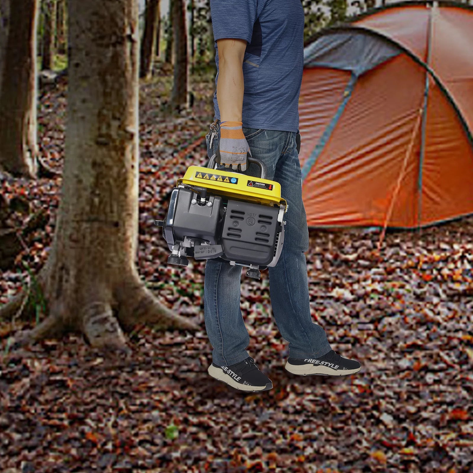 6.03HP Inverter Generator Portable Gas Powered for Home Use C27382