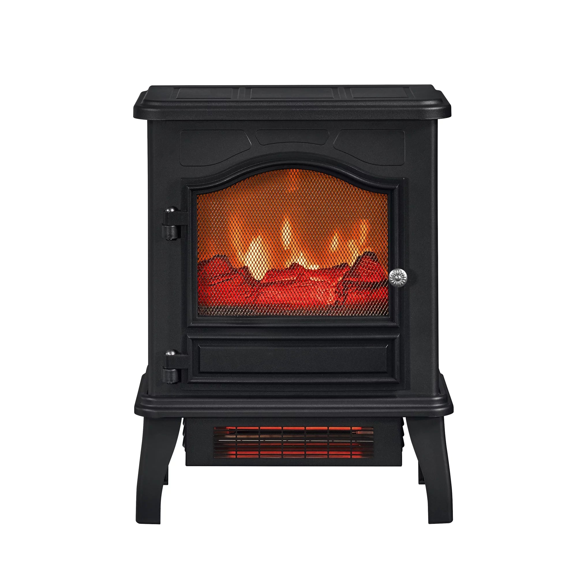 Infrared Quartz Electric Stove Heater, 1500W, Black Y898