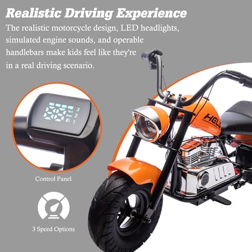 Electric Dirt Bike for Kids 14+, 360W Motor, 15.5 MPH, Gray Q330721