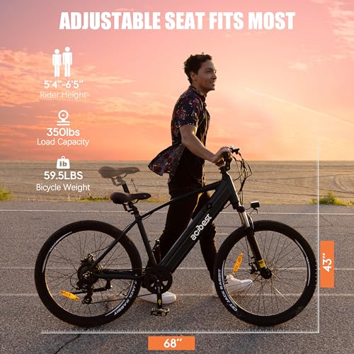 Electric Bike for Adults, 1000W Brushless Motor, Removable Battery, 7-Speed Commuter P8523