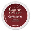 Cafe Escapes Cafe Escapes Mocha K-Cups, 24/Box (6803)