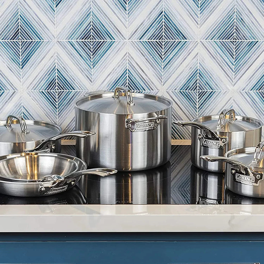 5-Ply Stainless Steel Cookware Set 10 Piece C989022