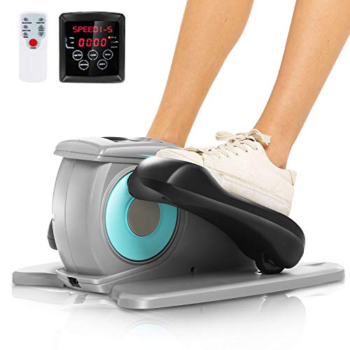 Under Desk Elliptical Machine - Quiet Pedal Exerciser for Seniors, Office & Home, Low-Impact Seated Leg Workout Equipment U896385