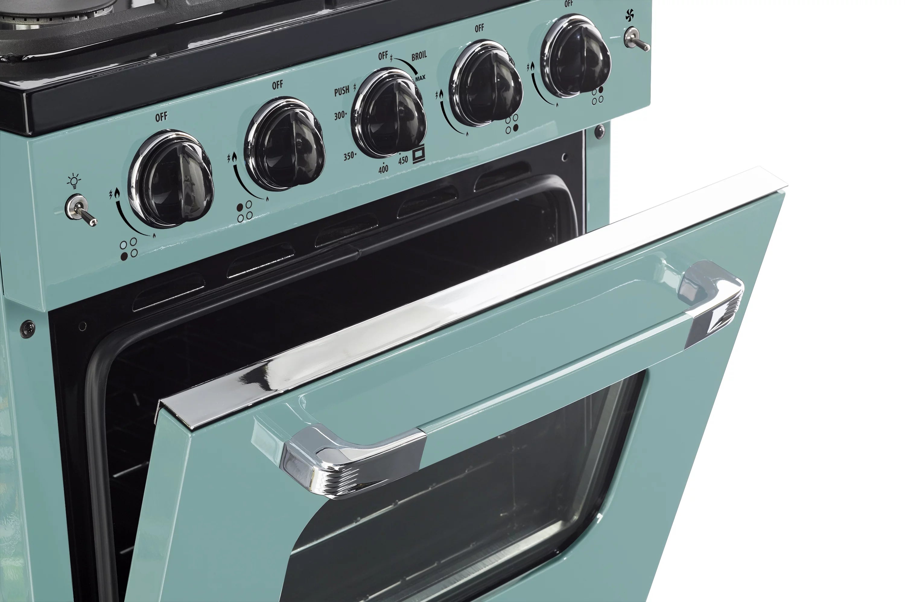 Retro 24" Freestanding Gas Range with Convection Oven J45081