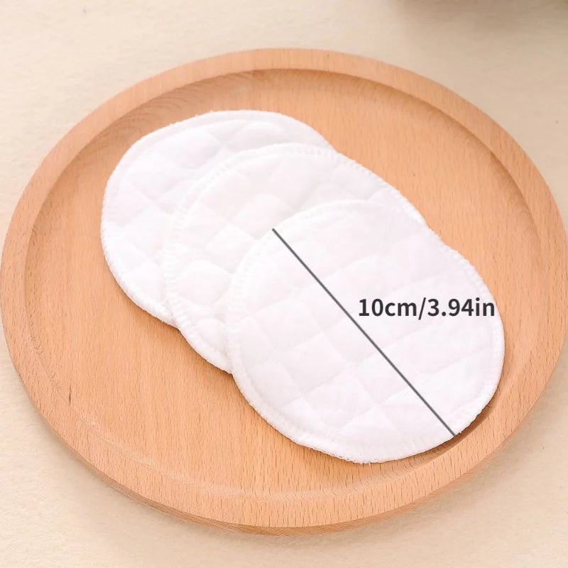 Reusable Bamboo Makeup Remover Pads, 10-Pack O685609
