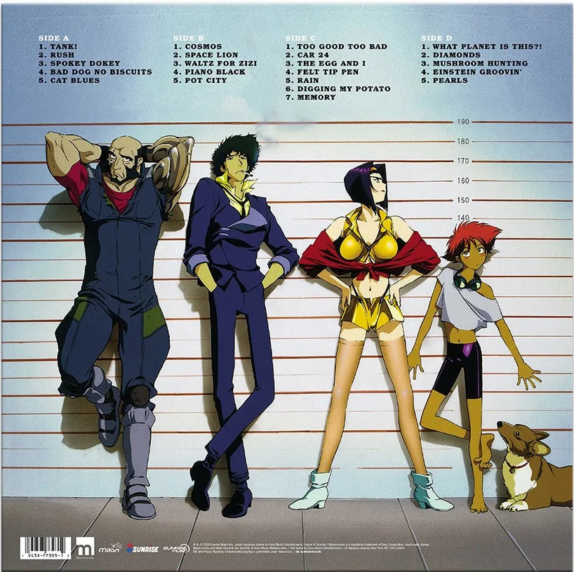 Cowboy Bebop Original Series Soundtrack - Burgundy Vinyl 2LP J25123