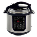 Megachef 8-Quart Digital Pressure Cooker, 15" x 15"