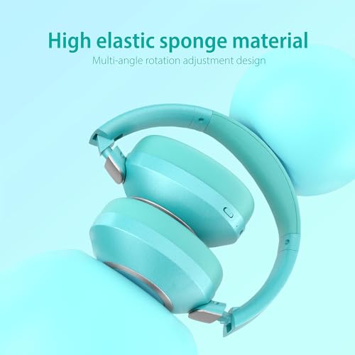 Wireless Over Ear Headphones with Active Noise Cancelling and Microphone T4812