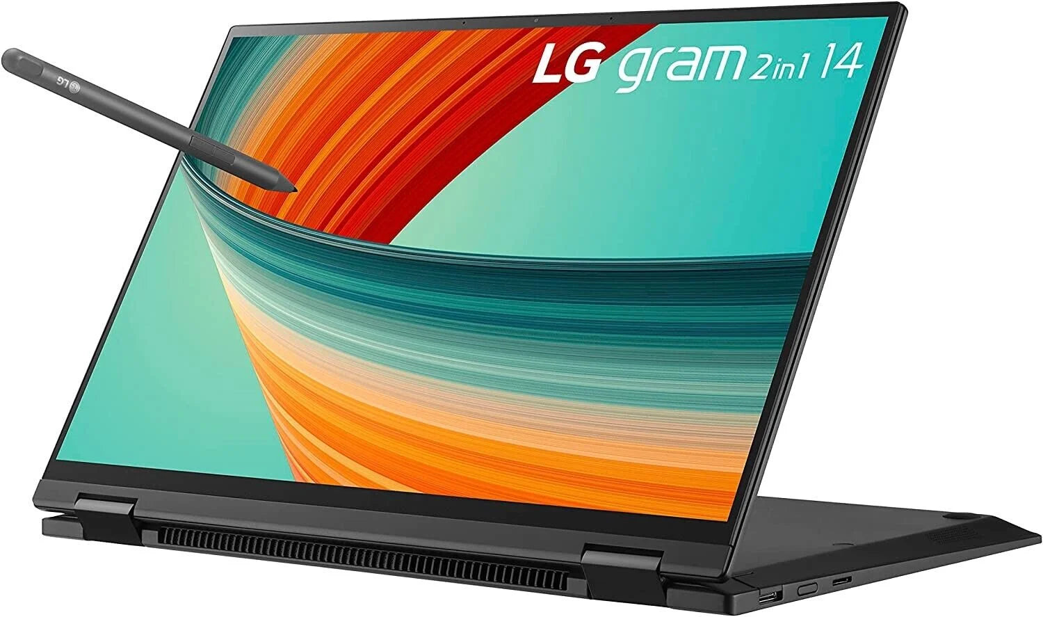 14" 2in1 Lightweight Laptop, Intel Core i7, 32GB RAM, 1TB SSD, Black J55487