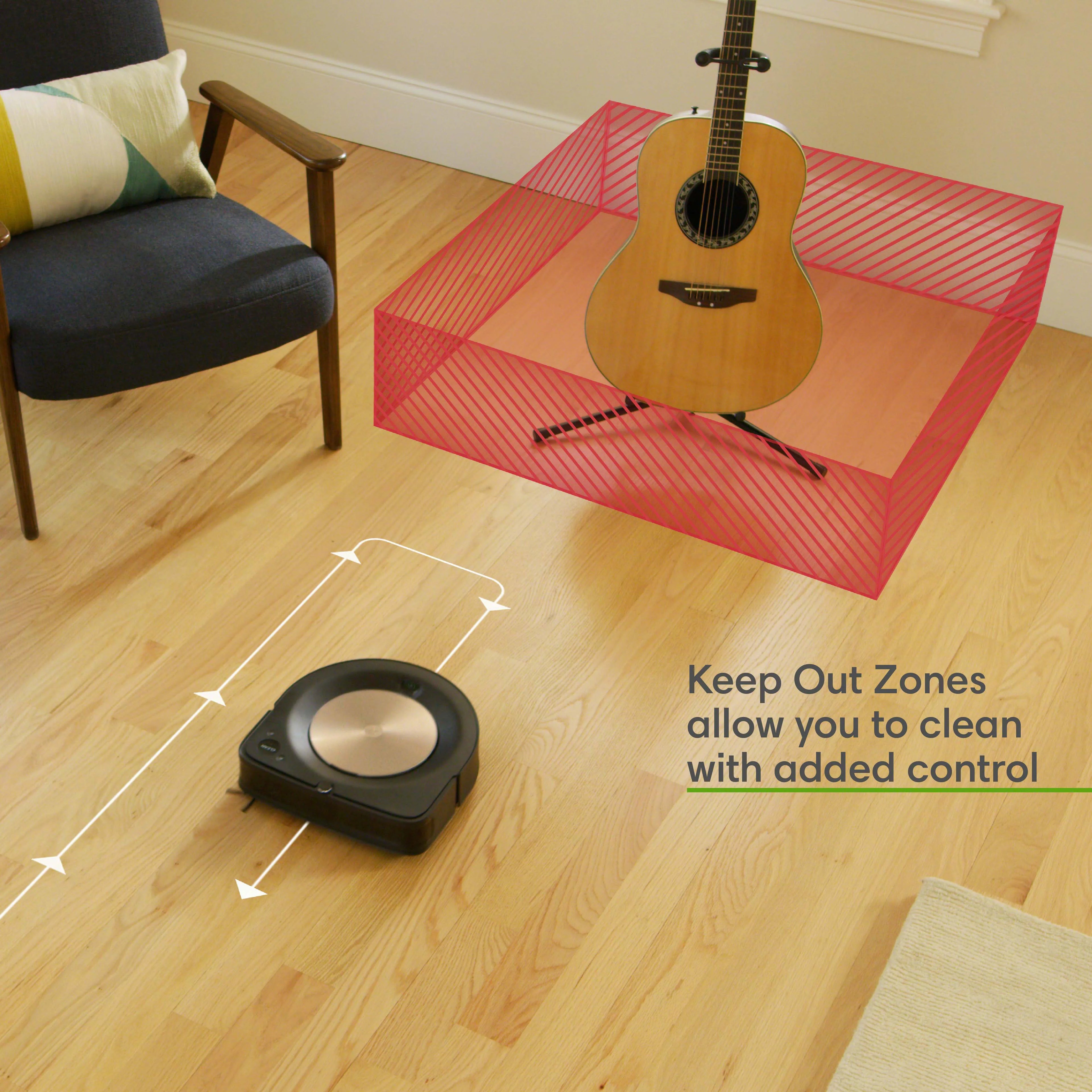 Robot Vacuum with Smart Mapping and Powerful Suction G952258