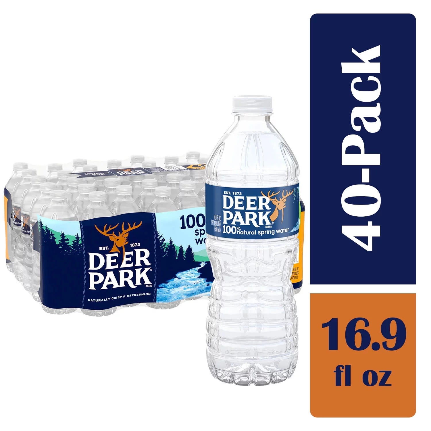 Natural Spring Water 16.9oz 40 Pack G283