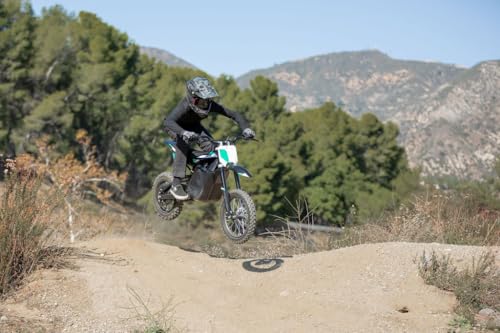 Off-Road Motocross Bike for Mature Riders, 1600W Motor, 48V Battery, 28MPH G9707