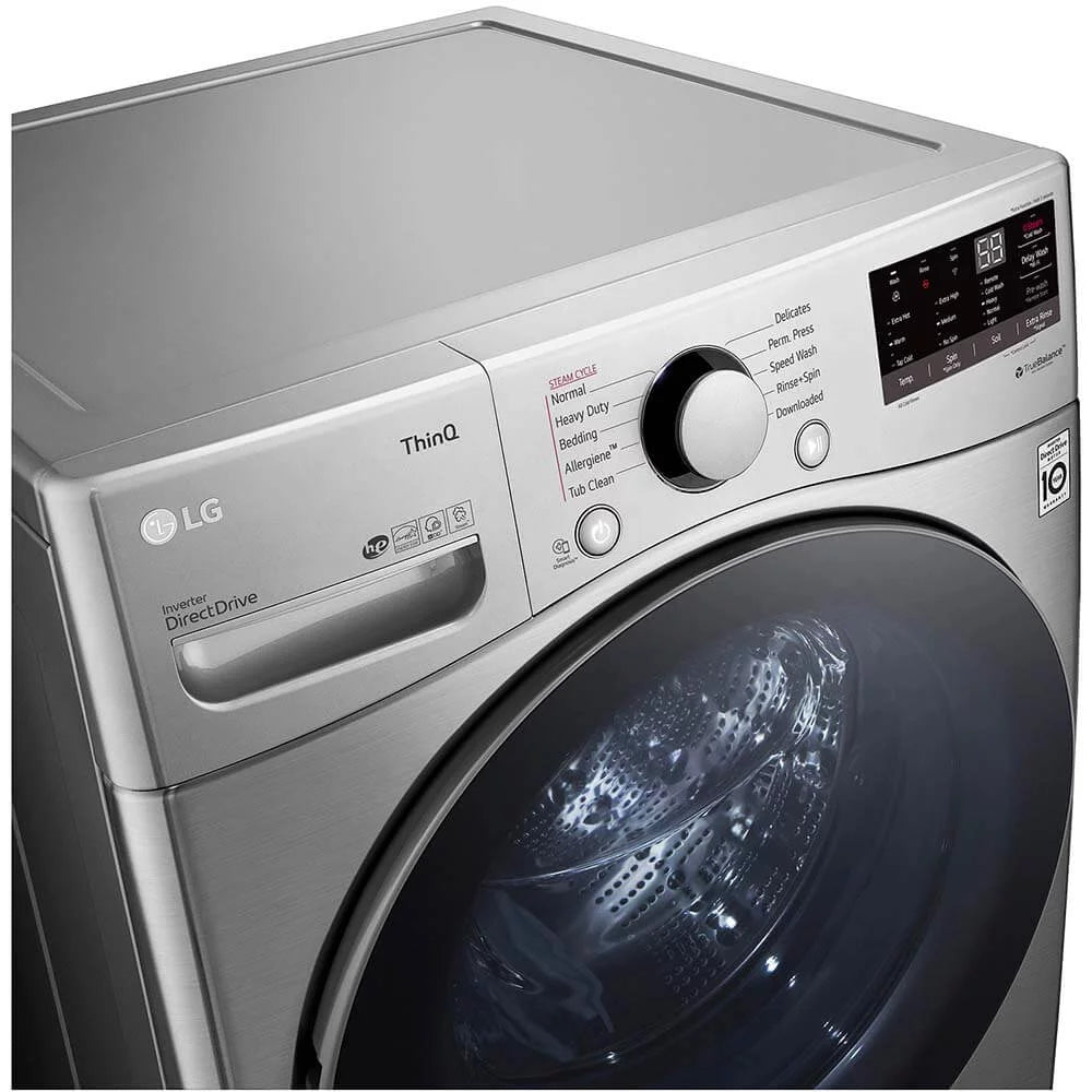 27" Front Loading Washer, 4.5 Cu. Ft., Graphite Steel R379576