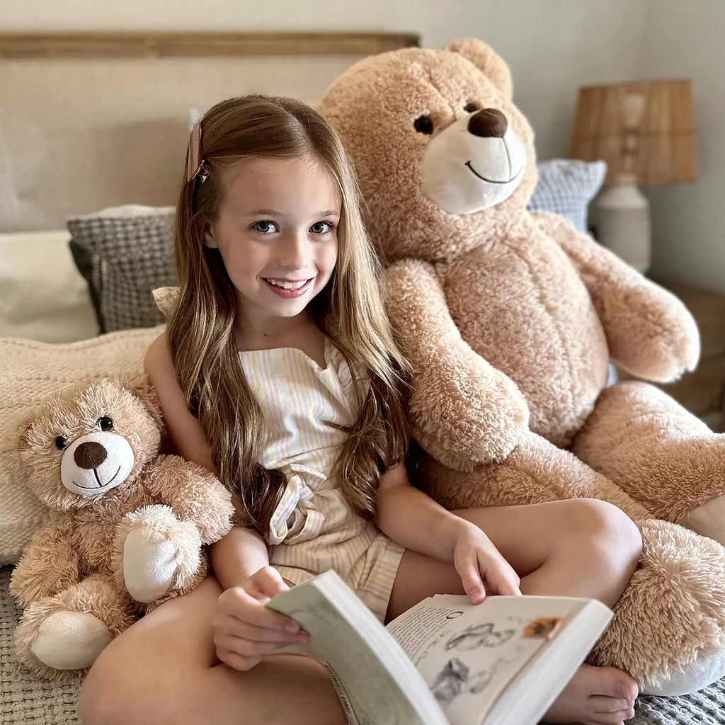 Giant Teddy Bear Mommy and Baby Soft Plush Stuffed Animal E936