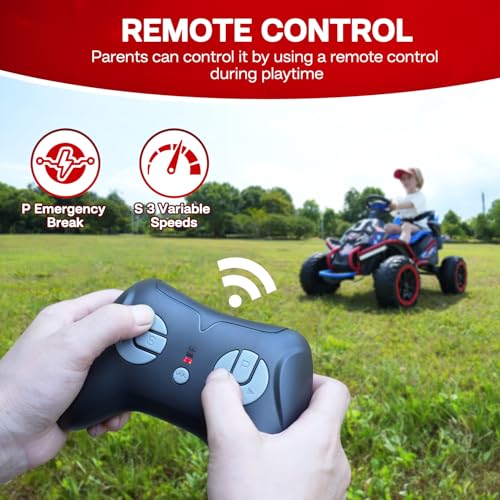 24V Ride on Toy for Big Kids with 4 Motors and Bluetooth Speaker R859