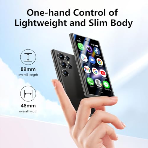 Mini Phone for Kids, 3.0" HD Screen, Unlocked Smartphone M57865