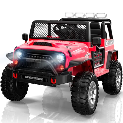 12V Kids Electric Ride On Car with Remote Control, Bluetooth Speaker, LED Lights Z308