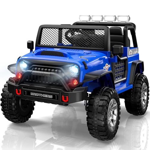 12V Kids Electric Ride On Car with Remote Control, Bluetooth Speaker, LED Lights Z308