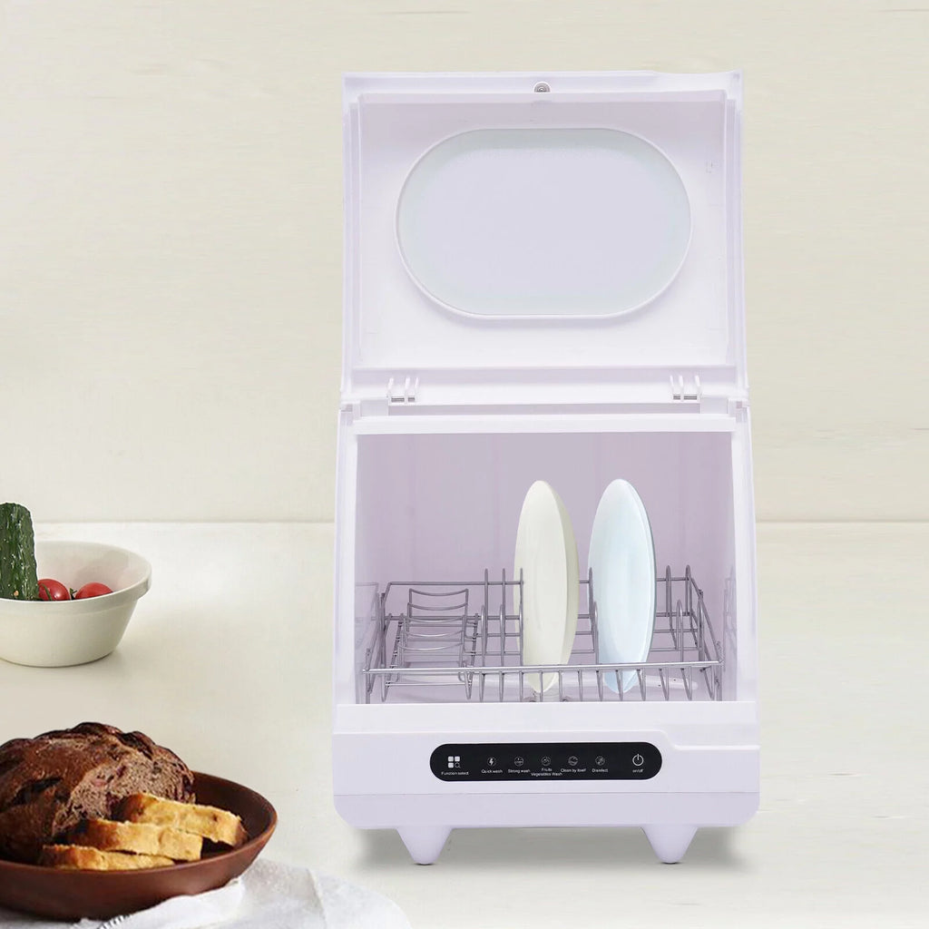 Portable Countertop Dishwasher, Compact 5 Programs Q383