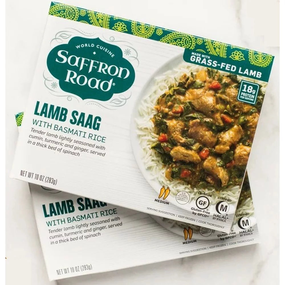 Lamb Saag with Basmati Rice, 10 Ounce E7624