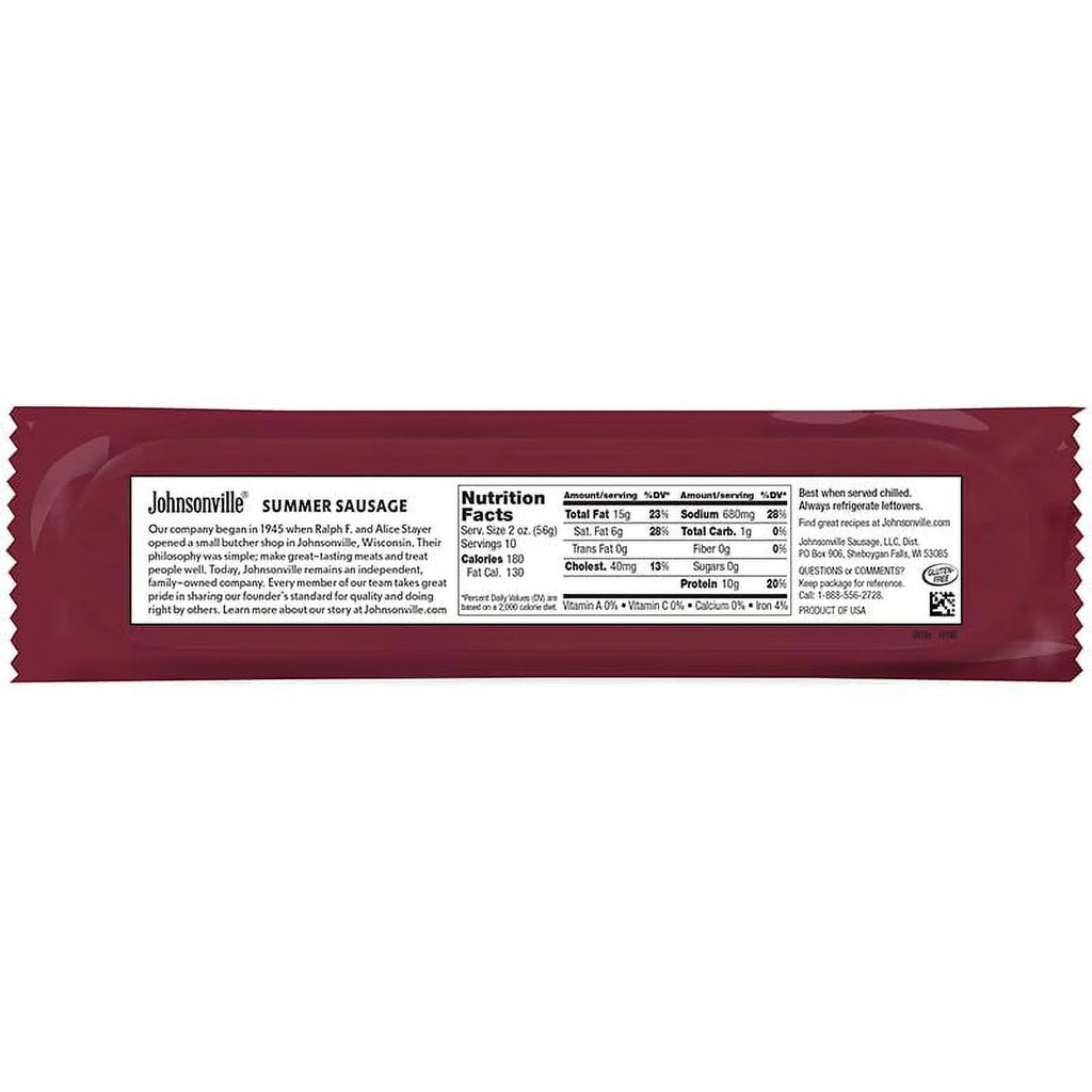 Beef Summer Sausage 20 oz B600