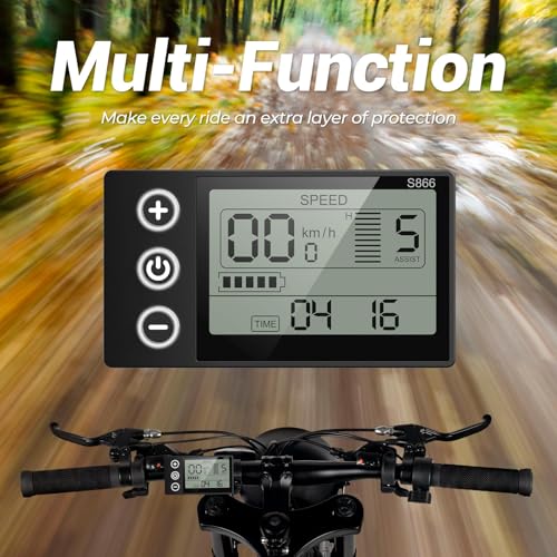Electric Bike for Adults, 26" Fat Tire, 500W, 25 MPH U9811