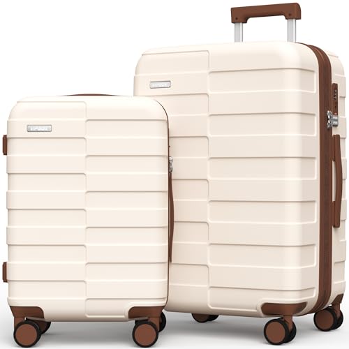 3 Piece Hardside Expandable Luggage Set with TSA Lock Spinner Wheels L24758