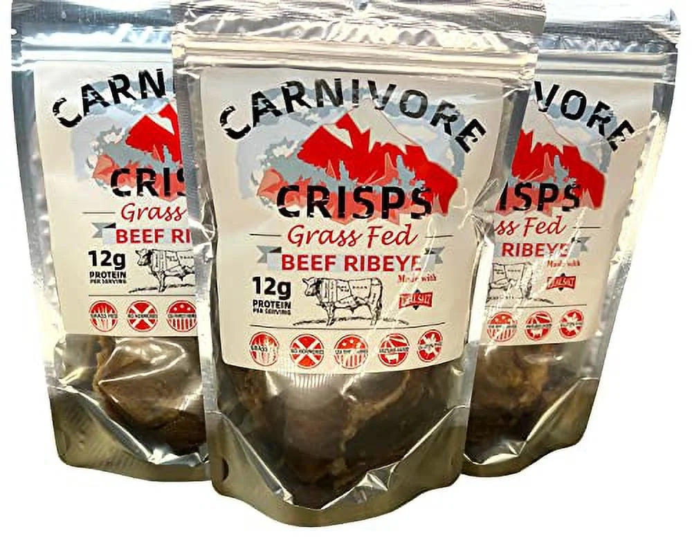Beef Ribeye Crisps, 1.5 oz Bag, 11g Protein J53780