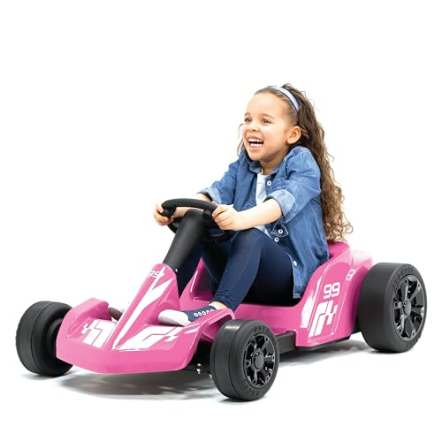 12V Battery Powered Ride-On Go Kart, Black G786297