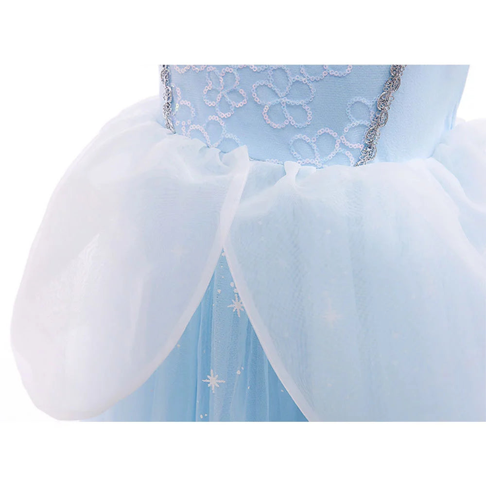 Girls Princess Costume Dress for Birthday Halloween Party S392753
