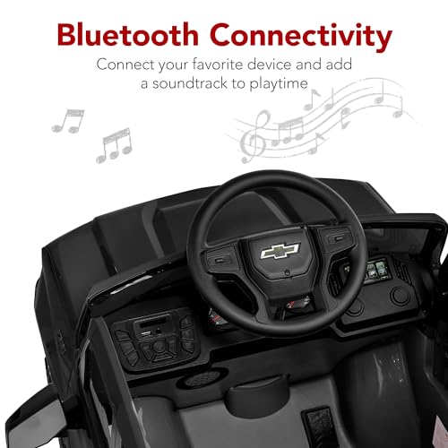 12V Ride On Truck for Kids with Remote Control, Bluetooth, LED Lights U7979