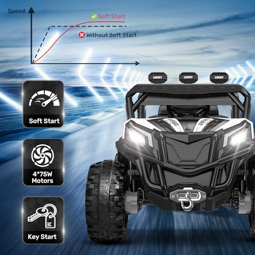 24V 4X4 Ride on Car Truck with Remote Control for Kids T395950