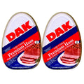 Premium Canned Ham 16oz Easy Open Can Fully Cooked Ready to Eat Camping Picnic Meal Breakfast Lunch Snack Premade Valentines Birthday Party Dinner Main Dish Salad Sandwich Glazed Meat, Pack of 2