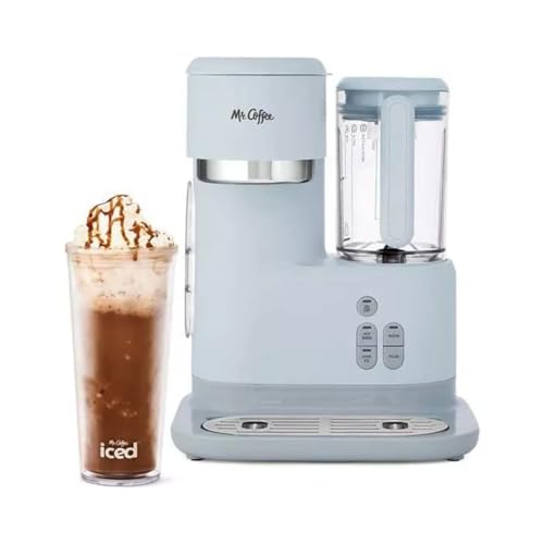 3-in-1 Single-Serve Frappe, Iced & Hot Coffee Maker & Blender with Reusable Filter K845225