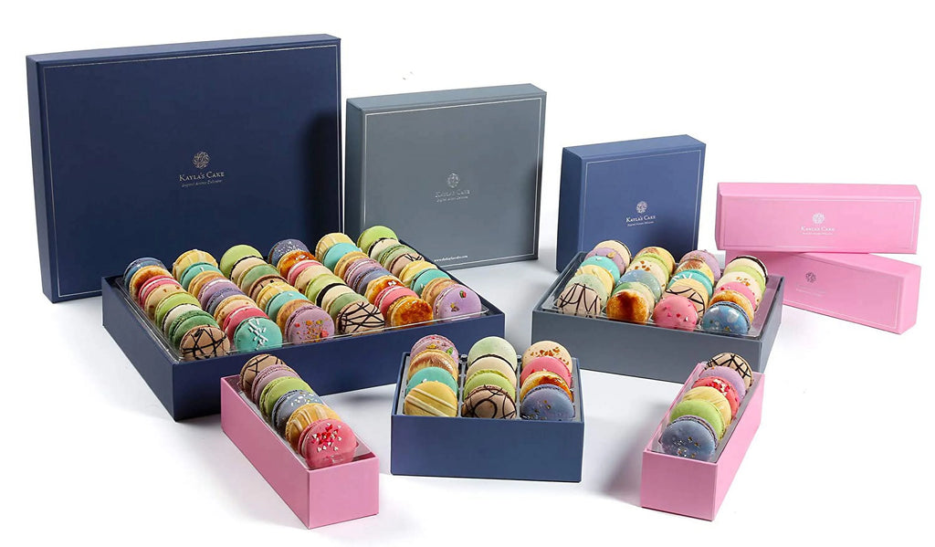 French Macarons Chocolate Gift Box 12-Piece C656041