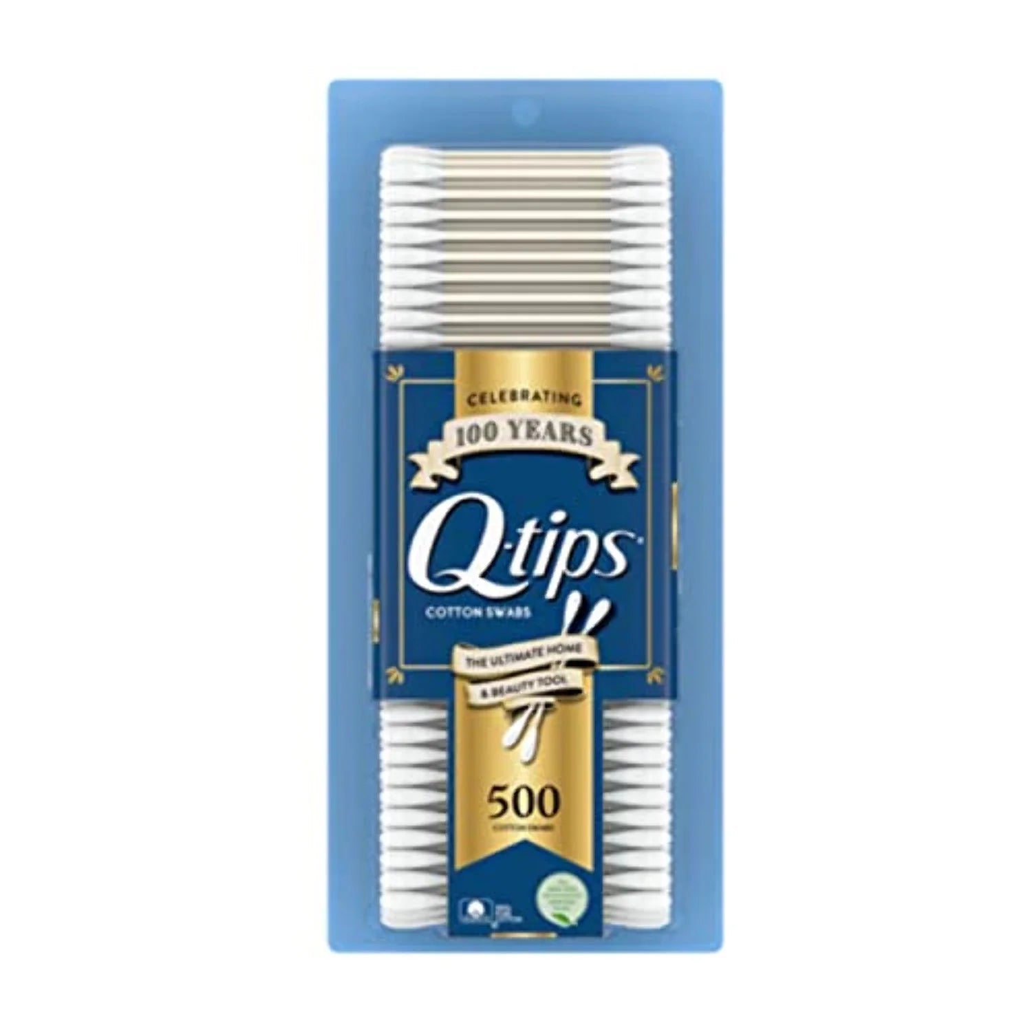 Cotton Swabs, 500 Count (Pack of 4) K93820