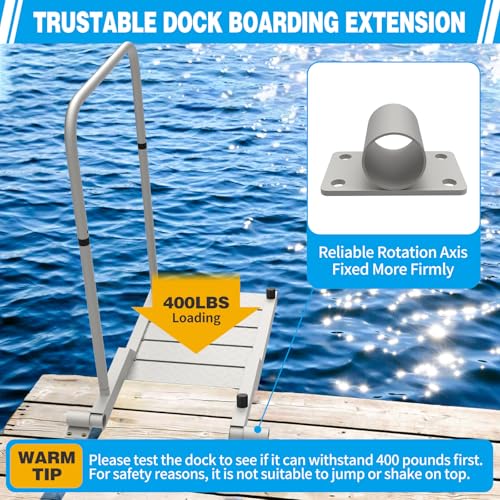 Boat Boarding Platform and Dock Extension for Boat Lifts L10189