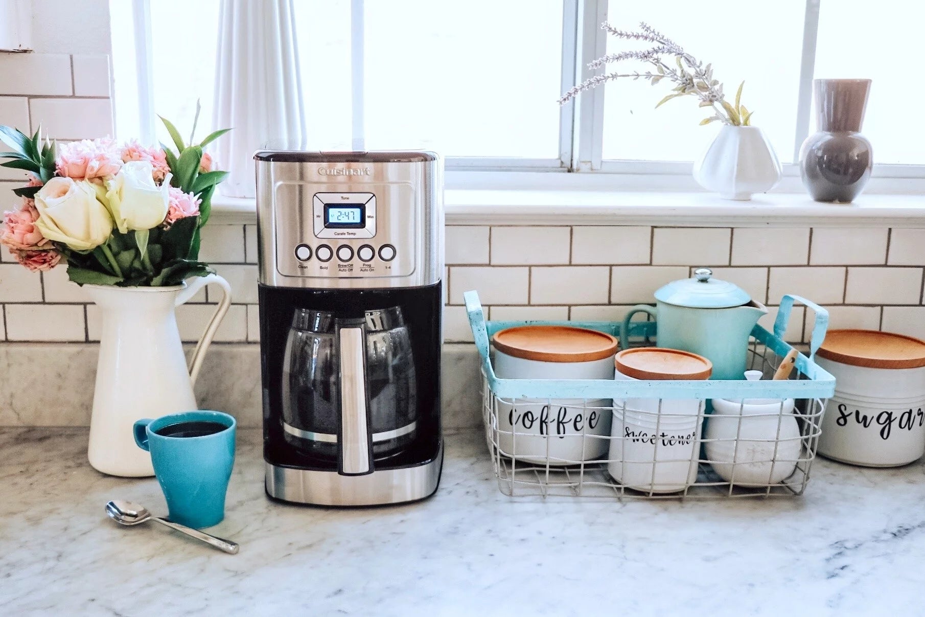 14 Cup Programmable Coffeemaker Silver S61055