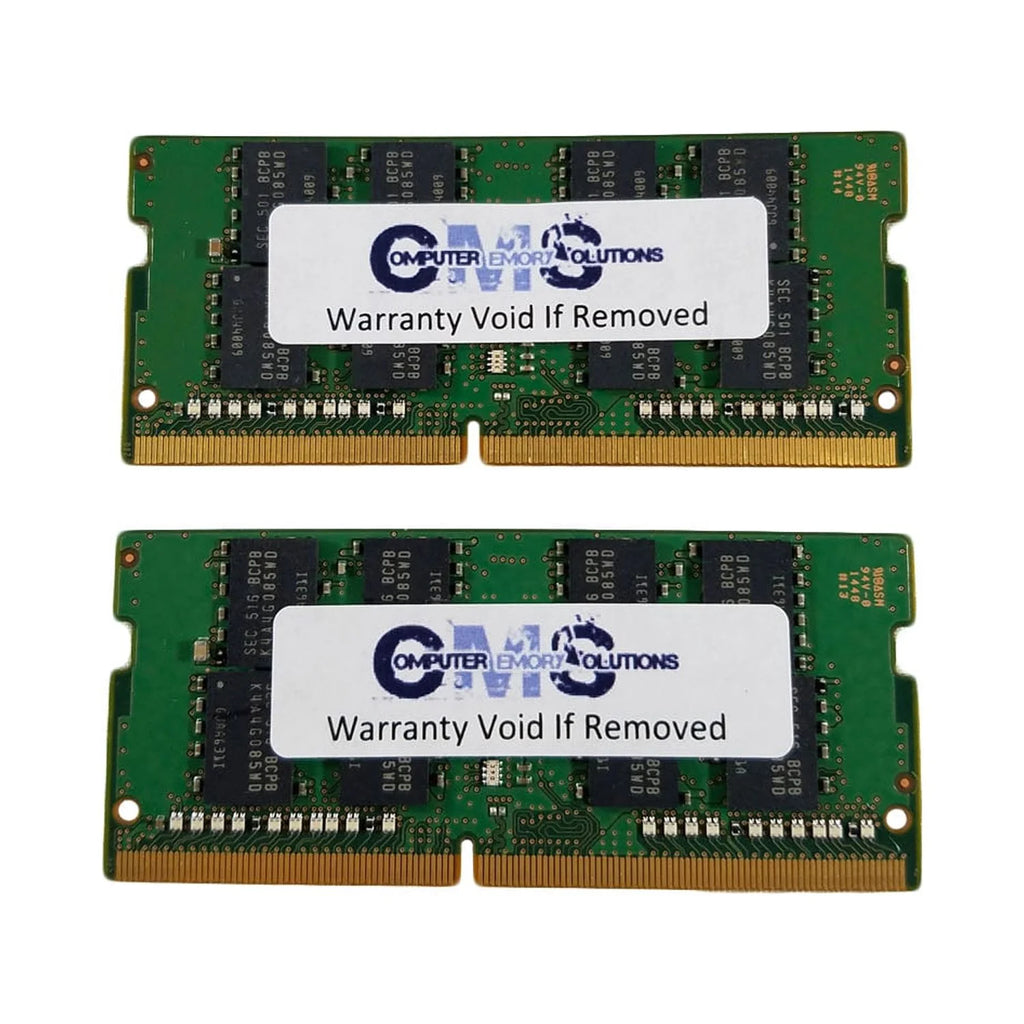 CMS 32GB (2X16GB) DDR4 21300 2666MHZ Non ECC SODIMM Memory Ram Upgrade Compatible with Dell® Inspiron 15 5593, Inspiron 24 5000 (5490) - D39