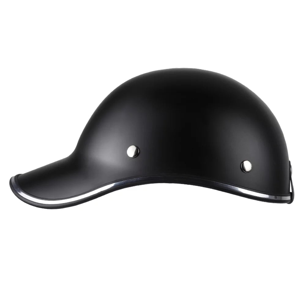 Motorcycle Half Helmet with Adjustable Strap P1038