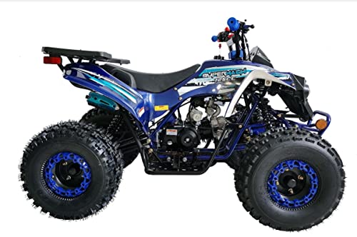 125cc ATV Fully Automatic with Reverse Double Headlights LED Gas 4 Wheeler U53754