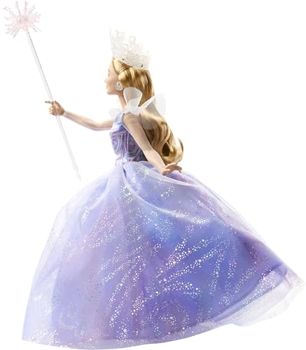 Deluxe Glinda Fashion Doll with Removable Outfit & 3 Accessories G1024