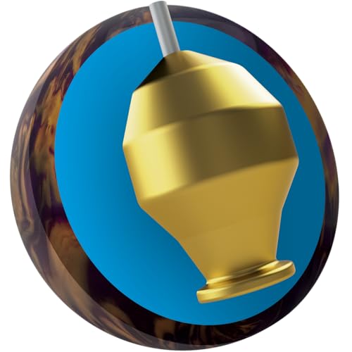 Purple/Gold Bowling Ball F260094