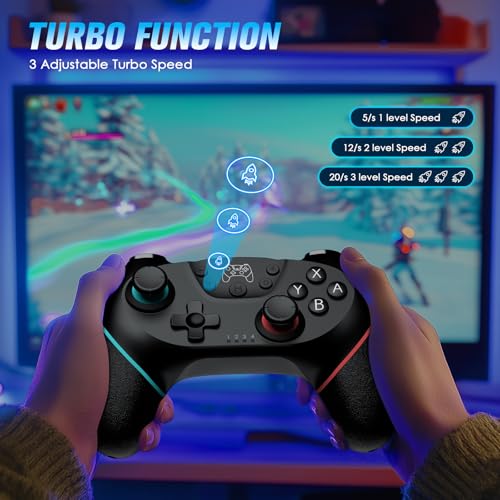 2 Pack Wireless Switch Controllers with Motion Sensor and Vibration L2482